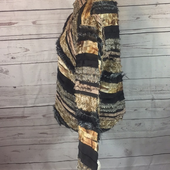 Keren Hart vintage/boho/gypsy vibes fringed blouse - Picture 4 of 7